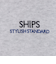 【WEB限定】SHIPS: SCREEN STARS(R) STYLISH STANDARD ロゴ 刺繍 パーカー