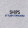 【WEB限定】SHIPS: SCREEN STARS(R) STYLISH STANDARD ロゴ 刺繍 パーカー