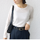 シアー トリコット ロングスリーブ TEE