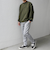 SHIPS any:〈洗濯機可能〉ニット フリース 裏起毛 スリム ジョガー パンツ 24FW (セットアップ対応)◇