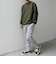 SHIPS any:〈洗濯機可能〉ニット フリース 裏起毛 スリム ジョガー パンツ 24FW (セットアップ対応)◇
