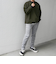 SHIPS any:〈洗濯機可能〉ニット フリース 裏起毛 スリム ジョガー パンツ 24FW (セットアップ対応)◇