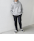 SHIPS any:〈洗濯機可能〉ニット フリース 裏起毛 スリム ジョガー パンツ 24FW (セットアップ対応)◇
