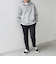 SHIPS any:〈洗濯機可能〉ニット フリース 裏起毛 スリム ジョガー パンツ 24FW (セットアップ対応)◇