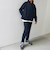 SHIPS any:〈洗濯機可能〉ニット フリース 裏起毛 スリム ジョガー パンツ 24FW (セットアップ対応)◇