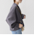 【WEB限定】〈手洗い可能〉 ウールライク ボトル ネック ジップ ブルゾン
