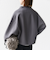 【WEB限定】〈手洗い可能〉 ウールライク ボトル ネック ジップ ブルゾン