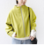 【WEB限定】〈手洗い可能〉 ウールライク ボトル ネック ジップ ブルゾン