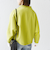 【WEB限定】〈手洗い可能〉 ウールライク ボトル ネック ジップ ブルゾン
