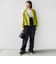 【WEB限定】〈手洗い可能〉 ウールライク ボトル ネック ジップ ブルゾン