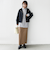 【WEB限定】〈手洗い可能〉 ウールライク ボトル ネック ジップ ブルゾン