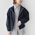 【WEB限定】〈手洗い可能〉 ウールライク ボトル ネック ジップ ブルゾン