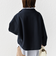 【WEB限定】〈手洗い可能〉 ウールライク ボトル ネック ジップ ブルゾン