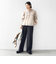 【WEB限定】 〈手洗い可能〉ダンボール × チュール ジップ 羽織