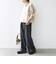 【WEB限定】 〈手洗い可能〉ダンボール × チュール ジップ 羽織