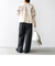 【WEB限定】 〈手洗い可能〉ダンボール × チュール ジップ 羽織