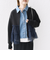 【WEB限定】 〈手洗い可能〉ダンボール × チュール ジップ 羽織