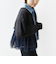 【WEB限定】 〈手洗い可能〉ダンボール × チュール ジップ 羽織