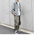 【SHIPS any別注】sports wear: オーバーサイズ フランネル パターン プリント シャツ◇