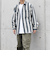 【SHIPS any別注】sports wear: オーバーサイズ フランネル パターン プリント シャツ◇