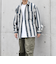 【SHIPS any別注】sports wear: オーバーサイズ フランネル パターン プリント シャツ◇