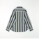 【SHIPS any別注】sports wear: オーバーサイズ フランネル パターン プリント シャツ◇