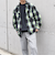 【SHIPS any別注】sports wear: オーバーサイズ フランネル パターン プリント シャツ◇