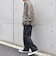 【SHIPS any別注】sports wear: オーバーサイズ フランネル パターン プリント シャツ◇