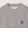 SHIPS any: COTTON USA サガラ 刺繍 ワンポイント スウェット (セットアップ対応)◇