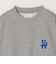 SHIPS any: COTTON USA サガラ 刺繍 ワンポイント スウェット (セットアップ対応)◇