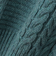 SHIPS any:〈手洗い可能〉アラン / ガーター 編み リラックス クルーネック ニット◇