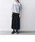 bon_meur:〈手洗い可能〉クラッシュ ベロア シャーリング 2WAY スカート