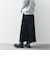 bon_meur:〈手洗い可能〉クラッシュ ベロア シャーリング 2WAY スカート