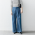 bon_meur:〈洗濯機可能〉クラッシュ デニム ワイド パンツ