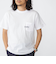 【WEB限定】SHIPS: SHIPSロゴ プリント ポケット Tシャツ