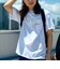 【WEB限定】SHIPS: SHIPSロゴ プリント ポケット Tシャツ
