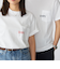 【WEB限定】SHIPS: SHIPSロゴ プリント ポケット Tシャツ