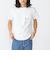 【WEB限定】SHIPS: SHIPSロゴ プリント ポケット Tシャツ