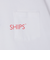 【WEB限定】SHIPS: SHIPSロゴ プリント ポケット Tシャツ
