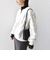 《追加予約》【WEB限定】〈洗濯機可能〉2WAY フラワー ジャカード ハーフ ジップ プルオーバー
