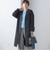 MANTECO ノーカラー コート