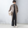 MANTECO ノーカラー コート