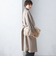 MANTECO ノーカラー コート
