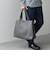 SHIPS any: スプリット レザー トートバッグ (クラッチバッグ付き) 25SS◇