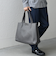 SHIPS any: スプリット レザー トートバッグ (クラッチバッグ付き) 25SS◇
