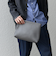 SHIPS any: スプリット レザー トートバッグ (クラッチバッグ付き) 25SS◇