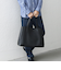 SHIPS any: スプリット レザー トートバッグ (クラッチバッグ付き) 25SS◇