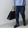SHIPS any: スプリット レザー トートバッグ (クラッチバッグ付き) 25SS◇
