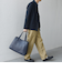SHIPS any: スプリット レザー トートバッグ (クラッチバッグ付き) 25SS◇