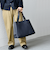 SHIPS any: スプリット レザー トートバッグ (クラッチバッグ付き) 25SS◇